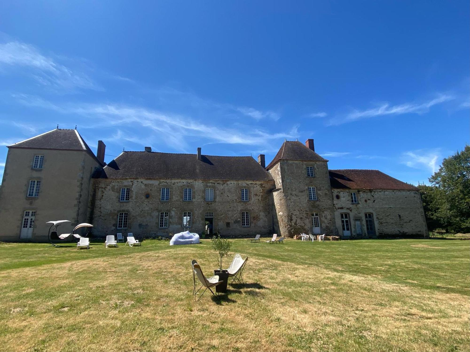 Chateau De Grandsagne Bonnat Buitenkant foto